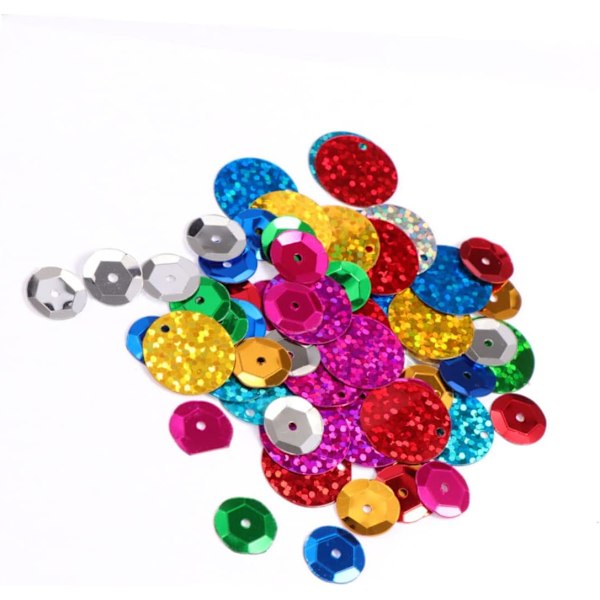 Paljetit 30g Pyöreä Glitter Konfetti Paljetit Askarteluun Glitter Paljetit Pyöreä Konfetti Paljetit Kimaltavat