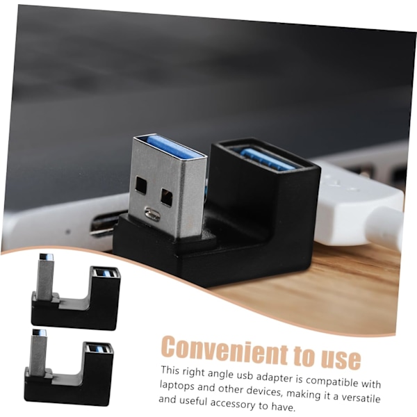 90 asteen USB-sovitinsarja USB-jatkoliittimet Suorakulmaiset USB-sovittimet