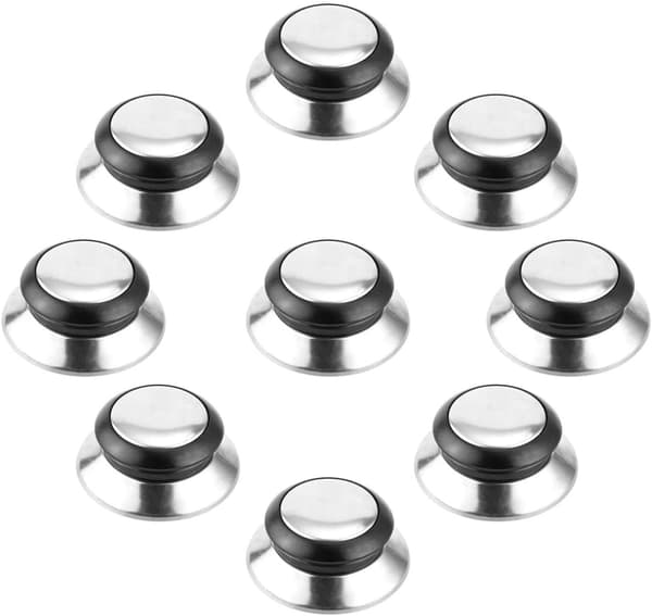 9st Lockknoppar Grytlockshandtag Klassisk Form Abs Rostfritt Stål