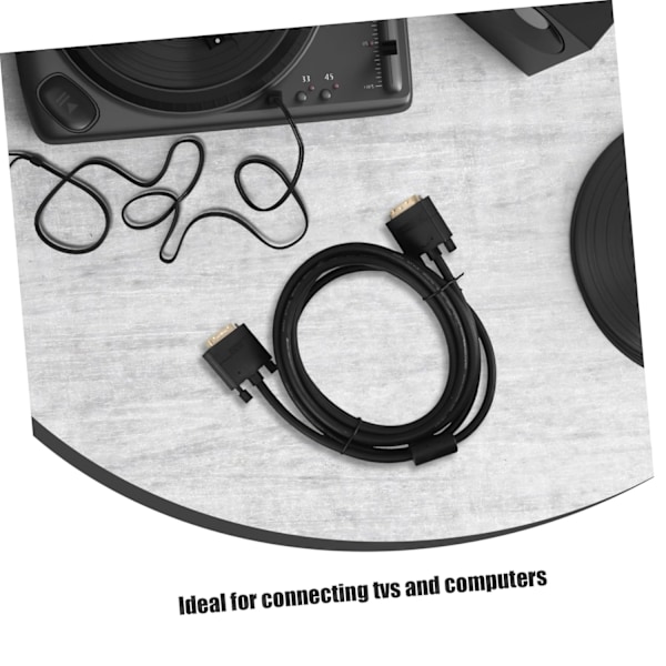 to Kabel Skærmkabel Guldbelagte Stik Single Link til HDTV Projektor Computer