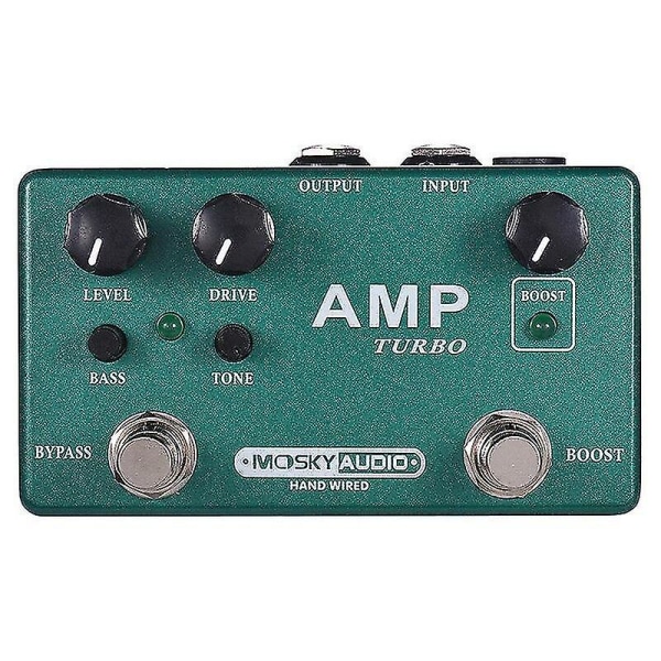 Gitarpedal Effekt Musikinstrumenter Forsterker Metall