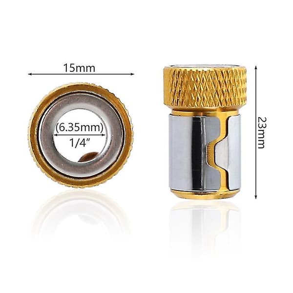 Magnetisk Skrue Ring Legering Bit Magnetiseringsring Multifunksjonelt Håndverktøy