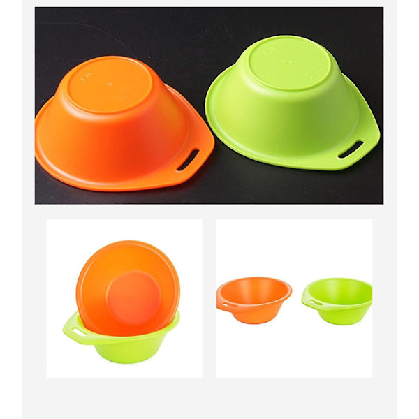 Campingsskål, Picknickskål Hygienisk Plastskål, Utomhus Campingsskålset
