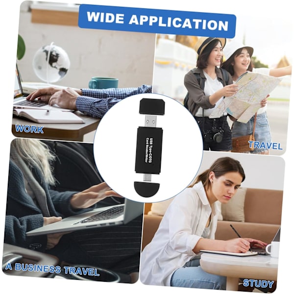 Micro Usb Writer Usb c Hukommelseskortlæser Usb-c Writer Laptop Konverter Multifunktionel Læser
