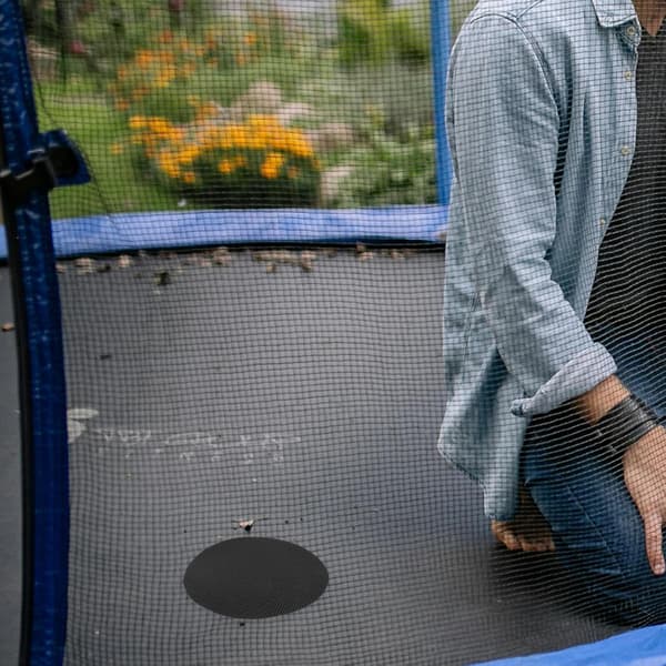 Trampolin Reparationssæt 4 stk. Runde lapper til reparation af huller i trampolinmåtter