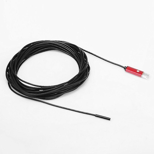 8,0 mm:n 10 m:n vedenkestävä endoskooppi USB-liitännällä tarkastuskamera