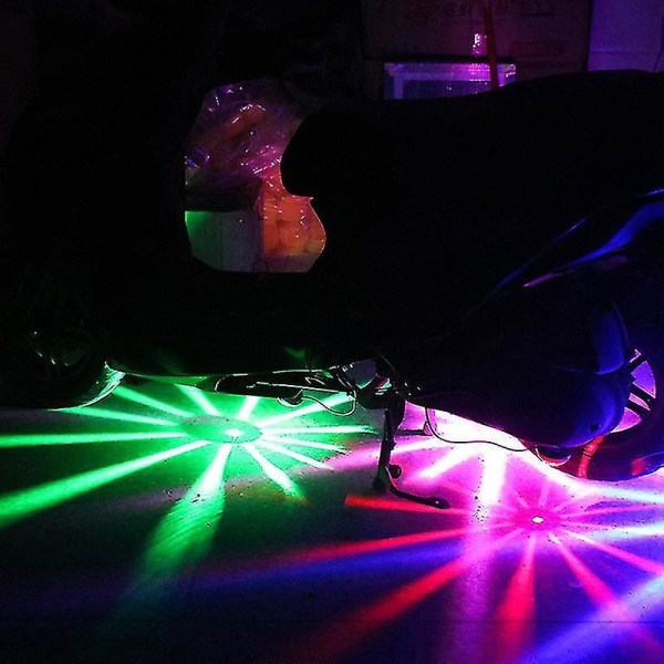 Laser Anti-dim Bil Chassi Ljus Led Bromsljus Varning Bakljus