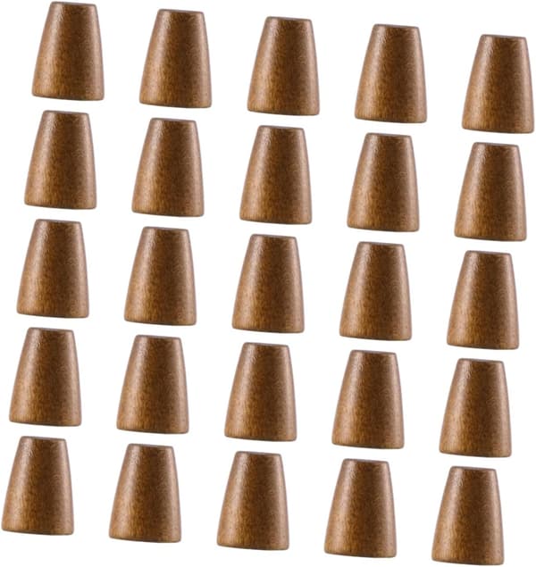 50 st trärepstoppare, snörlås, justerbar glidfäste, klockrep, spänne