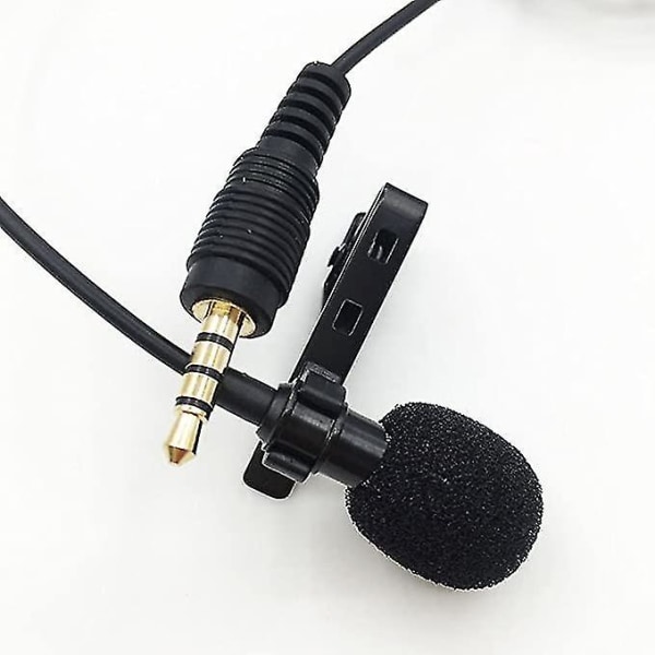 Krageklippmikrofon 3,5 mm Håndfri Omnistretning