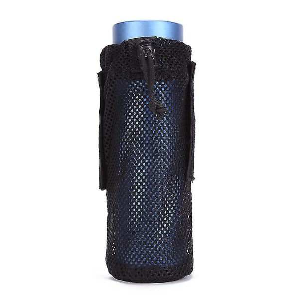 Outdoor Travel monitoiminen mesh vesipullo Wear Sleeve Tactical vesipullo laukku musta 1kpl