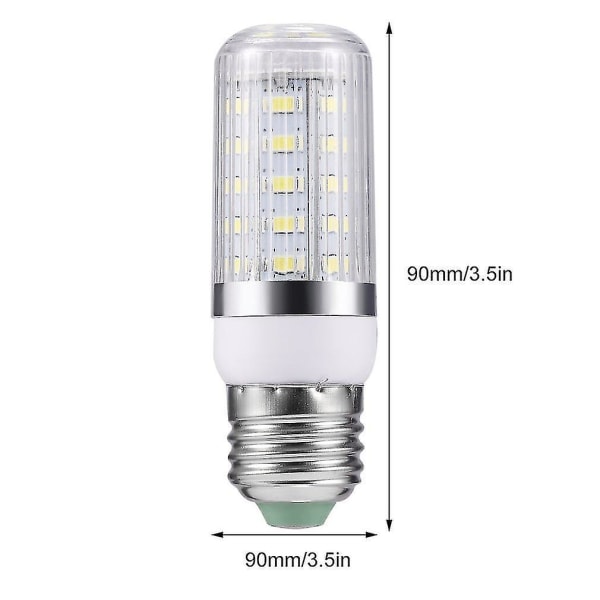 E27 7w 36 Smd 5730 hopea sivuvalo Led maissipolttimo 110v/240v