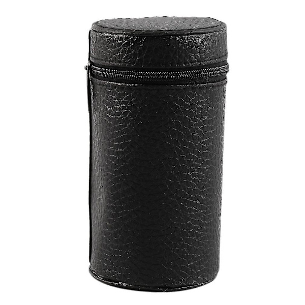 Sett med 4 rustfrie stål campingkopper med etui