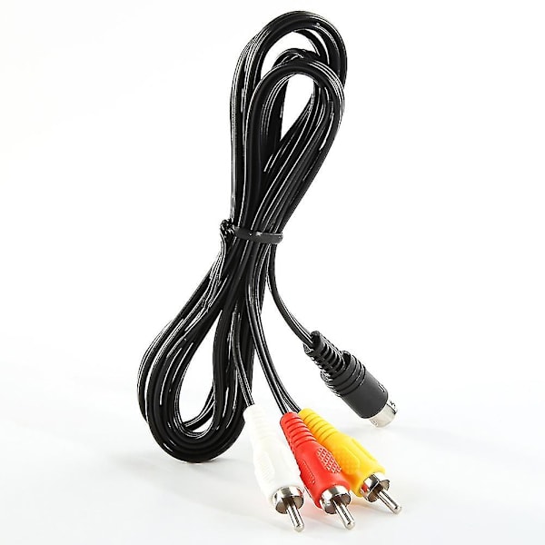 Sinknap 9-pins AV-kabel Komposit Stereo Video Audioledning for Sega Genesis/MD 2 3