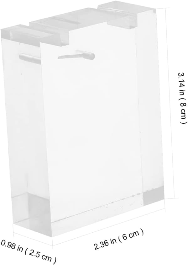 Akryl smykkedisplaystativ for halskjeder og tilbehør Robust holder