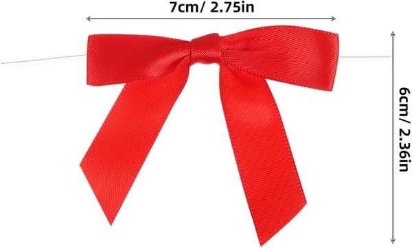 100 st minirosetter för hantverk Kreativ touch Effektiv applicering Elegant polyester