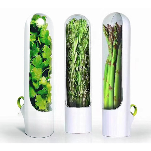 Herb Saver Pod Förvaringsbehållare - Håll Grönsakerna Fräschare