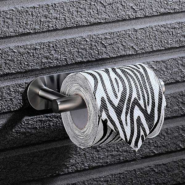 Køkkenrullepapir Væghængt Toiletpapirholder Sølv
