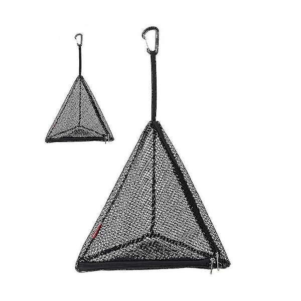 Trekantet Hengende Mesh Bag Trianfular Nett Oppbevaringspose Utendørs Camping Henger M