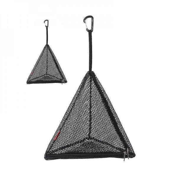 Triangel Hängande Mesh Bag Trianfular Net Storage Bag Outdoor Camping Hanger M