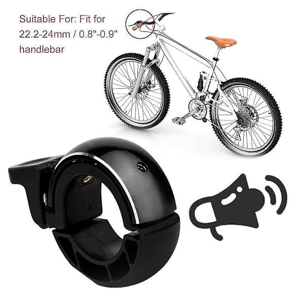 Cykelstyre Klocka i Aluminiumlegering, Hög Ljudstyrka
