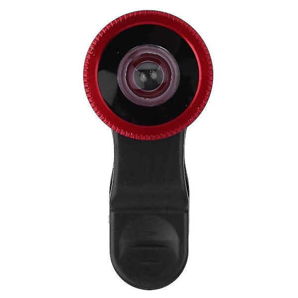 180 Graders Fisheye Macro 2 i 1 Linse Magnetisk Montering