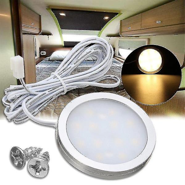 12V LED-valo RV-karavaanille, veneelle, sisäkattoon, alasuuntautuva kattolamppu, lämmin valkoinen (tangling)-yuhao