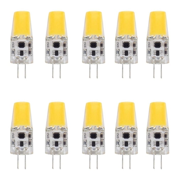 10 kpl 4 W LED Bi-pin -valot 400 lm G4 T 1 LED-helmiä COB