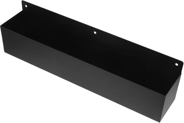 Spraydåseholder Multifunktionelt Design Jern Vægmonteret Stativ Sort Slank Stilfuld Organizer
