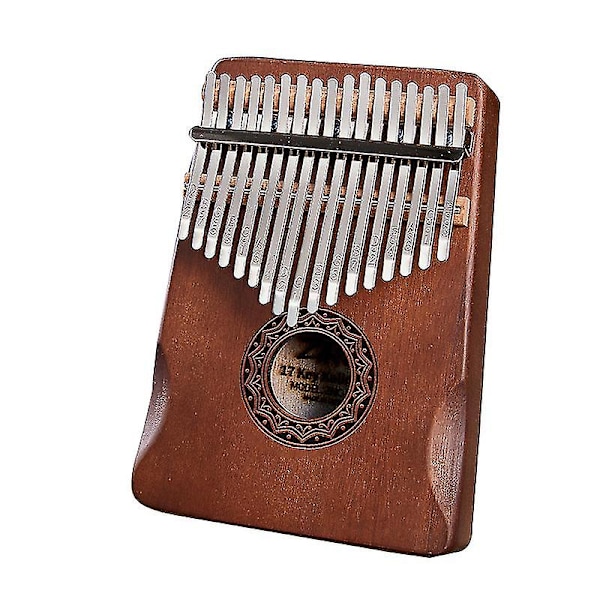 Tommelklaver Kalimba Mahogni Træ Tommel Finger Klaver 17 Nøgle Kalimba Musikinstrument Dele A