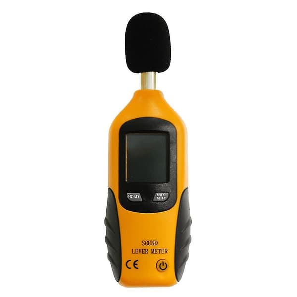 HT-80A Mini Lydnivåmåler LCD Digital Støytester