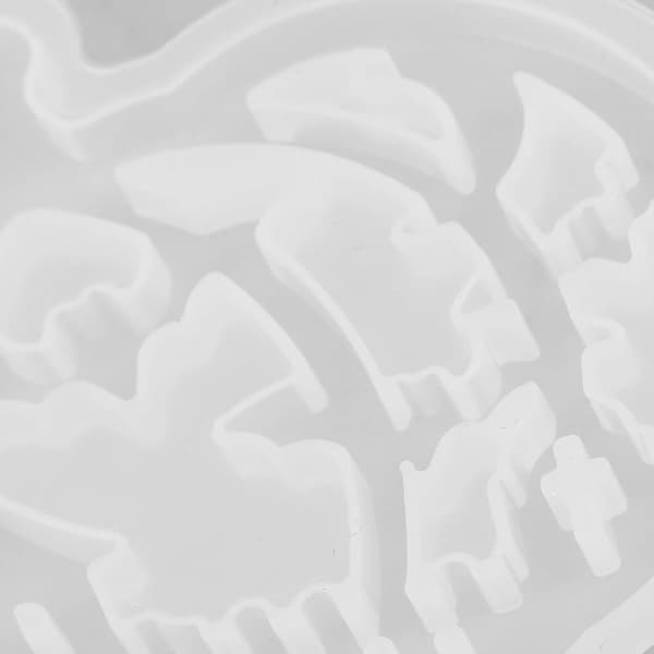 3 sæt Halloween græskarform silikoneforme græskarform epoxyharpiks støbehåndværksartikler