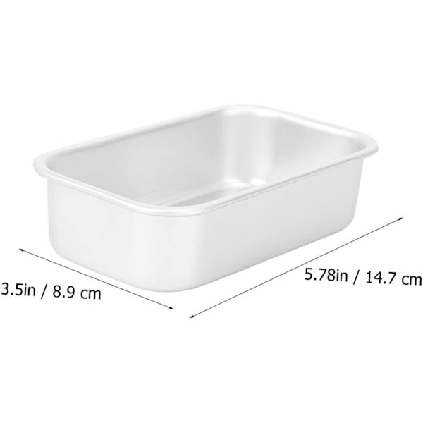 Bakform i aluminiumlegering 2 st Toastformar Kreativ bakform