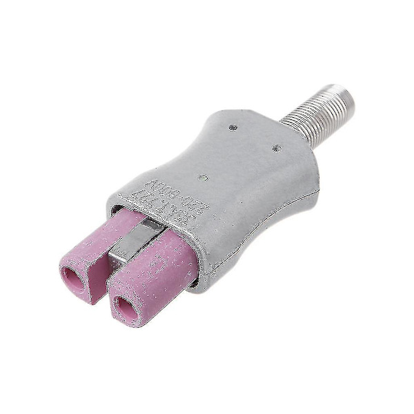 Messing Bulkhead Rørfitting, Messing Barbed Bulkhead Fitting Slangebarb Messing Kobling Connector Adapter (8mm) guld 2 stk