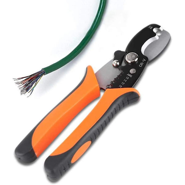 Wire Stripper, Stripping og Crimping Tang, Multifunksjonell Wire Stripping og Crimping Tang, Crimping og Crimping Tang, Elektrikers Håndtang