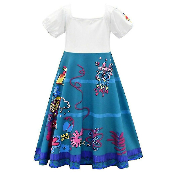 Encanto Mirabel Fancy Up Kostume til Piger 10-12 Years