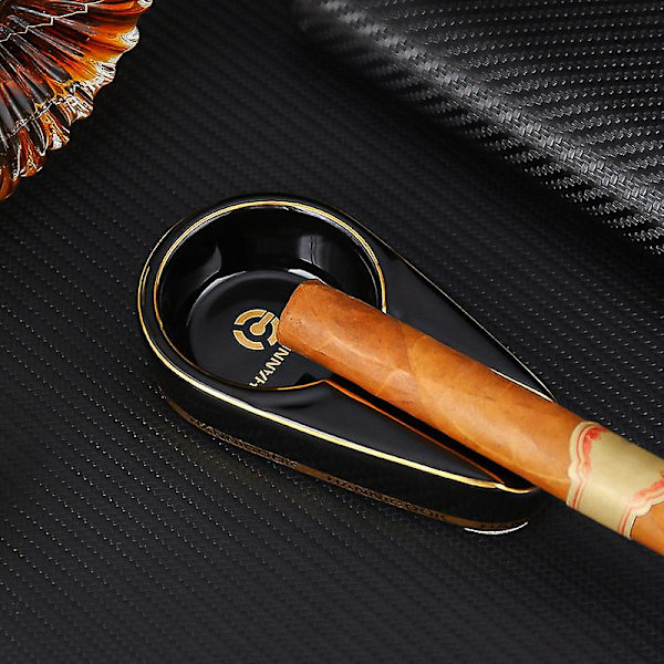 Cigarraska, Handgjord Keramisk Cigarraska, Utomhus Cigarrtillbehör (david)