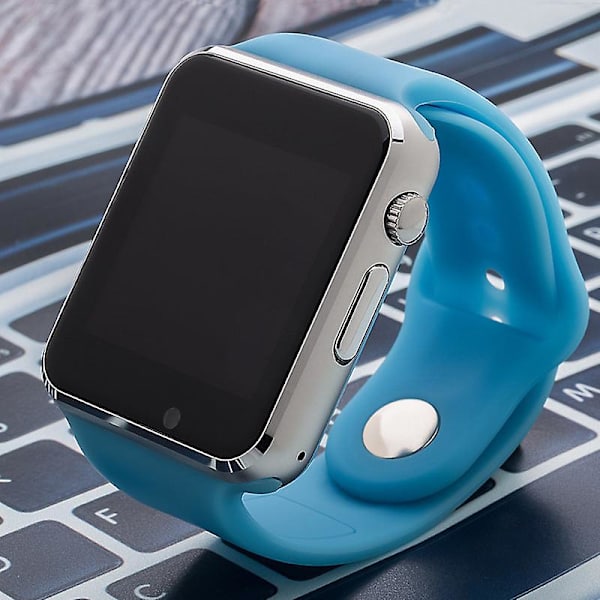 Smartwatch Kortpositionering Bluetooth Ur Flere Sprog Silver black multinational
