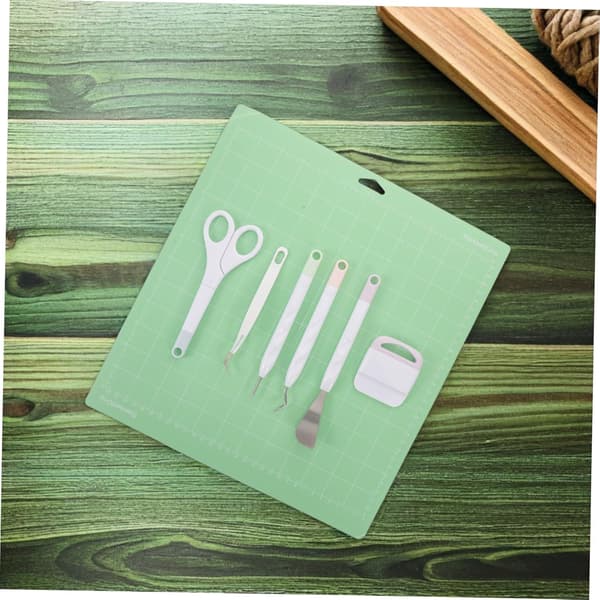 Kit for weeding vinyl with grip handle, 6pcs craft cutting tools set