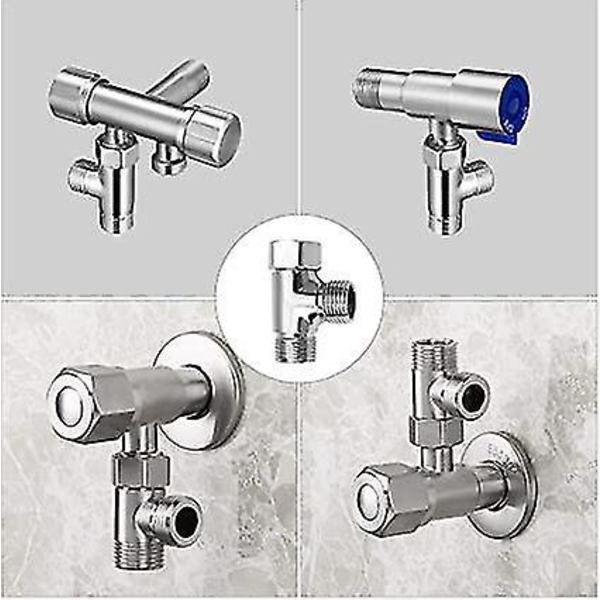 G1/2'' Diverterventil Messing 3-veis T-adapter Del