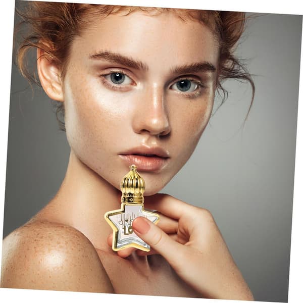 3 st 10 ml påfyllningsbara rullparfymflaskor för eteriska oljor