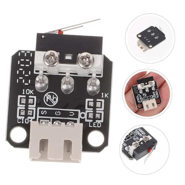 5 stk. printer-endestop DIY-tilbehør kompatibelt robust design Plug and Play