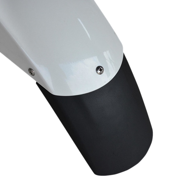 2 kpl Yhteensopiva Nmax155 Moottoripyörän Etulokka Mudguard Extension Splash Guard Abs Mudflap Musta