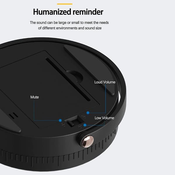 Digitale Køkken Timere, Koge Timer, LED Display, Knapkontrol, Magnetisk Nedtælling Opadgående Timer