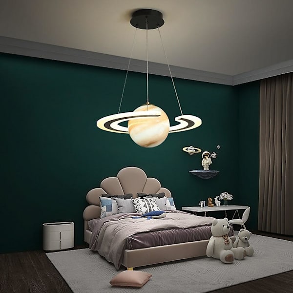 LED-Hänglampa Planet Design 45cm Lykta Sovrumslampa