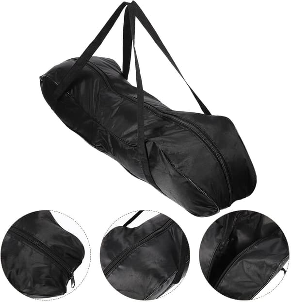 Multifunksjonell Skateboard Ryggsekk Glidelås Solid Stoff Dobbel Stropp Praktisk Longboard Bag