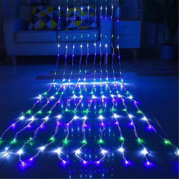 Waterfall String Lights Holiday Outdoor Waterpoof 3m-6m Waterfall