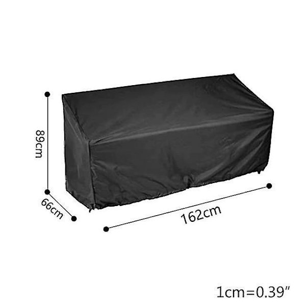 210D Havebænk Dæksel Vandtæt Anti UV 134x66x89cm