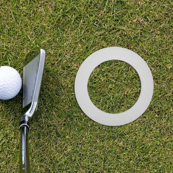 Golf Putting Practice Tool Golf Training Aid Silikon Slitstark Enkel Installation Putting Cup Rings