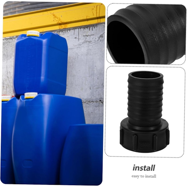 Vanntankkobling Tonne Fat Koblingsutstyr Tote Tank Adapter Slangekobling