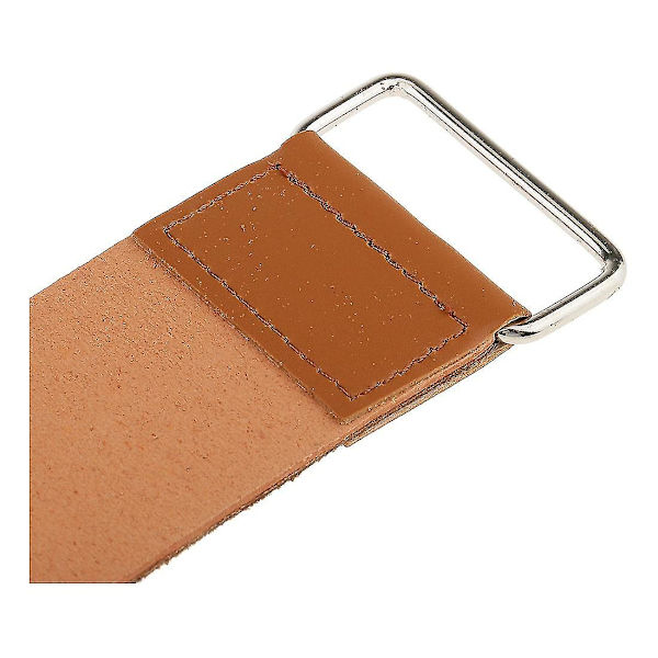 Barber Skraber Razor Skærpebånd, Razor Skærpe Klud, Skærpe Klud, Skærpe Klud (Gul) (1 stk)